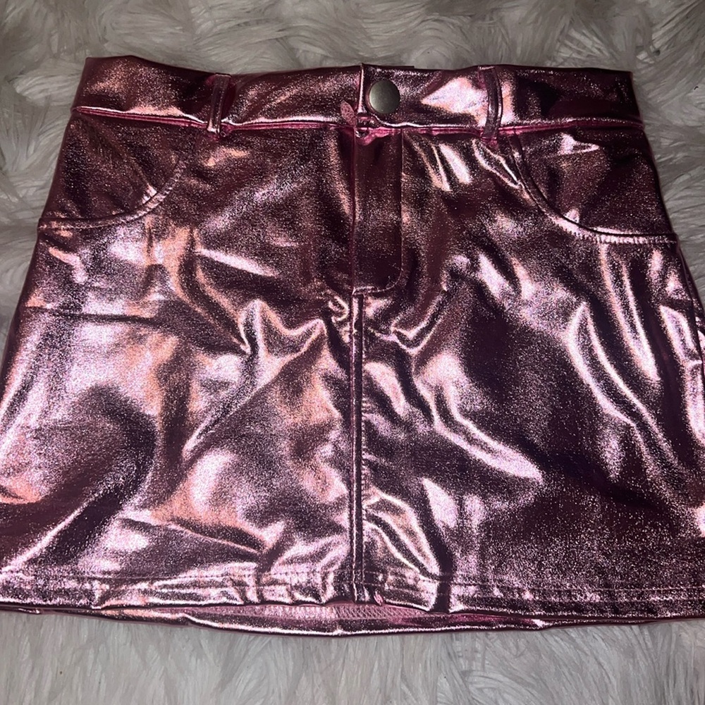 SHEIN - metallic skirt